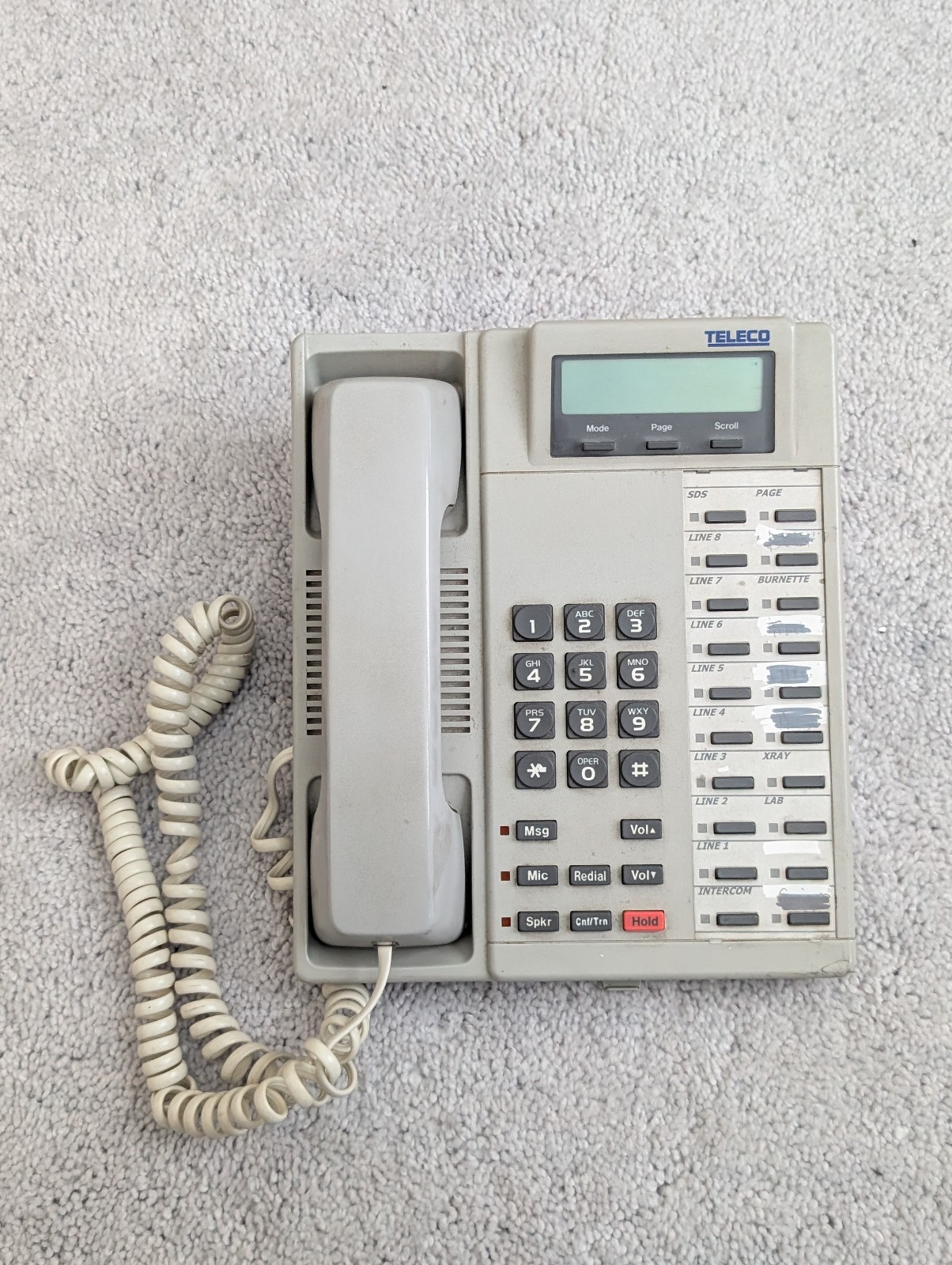 Teleco/Toshiba UST-1020DSD 20-Button Digital Display