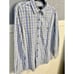 Nat Nast Men’s Plaid Long Sleeve Button-Up Dress Shirt Blue Smoke