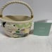 Peanuts Snoopy & Woodstock Porcelain Easter Basket