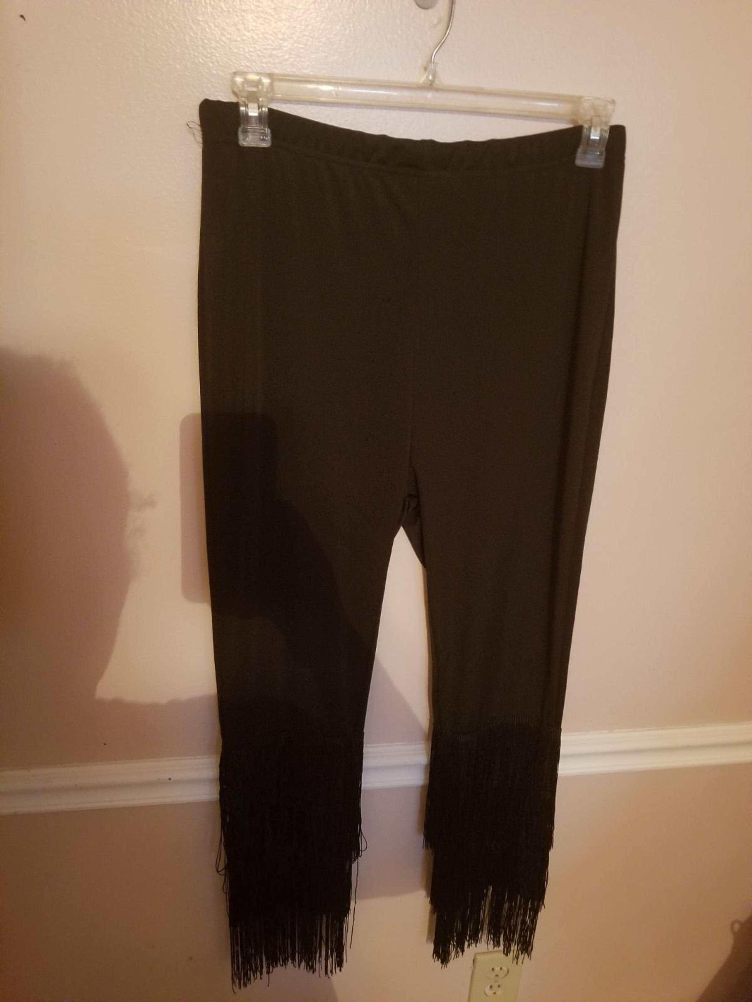 Fringe pants - SHEIN