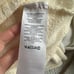 Anthropologie Pilcro Cream Textured Oversized Knit Sweater