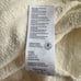 Anthropologie Pilcro Cream Textured Oversized Knit Sweater