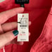 NEW Talbots women’s bright coral rope belt capri straight leg pants 10 petite