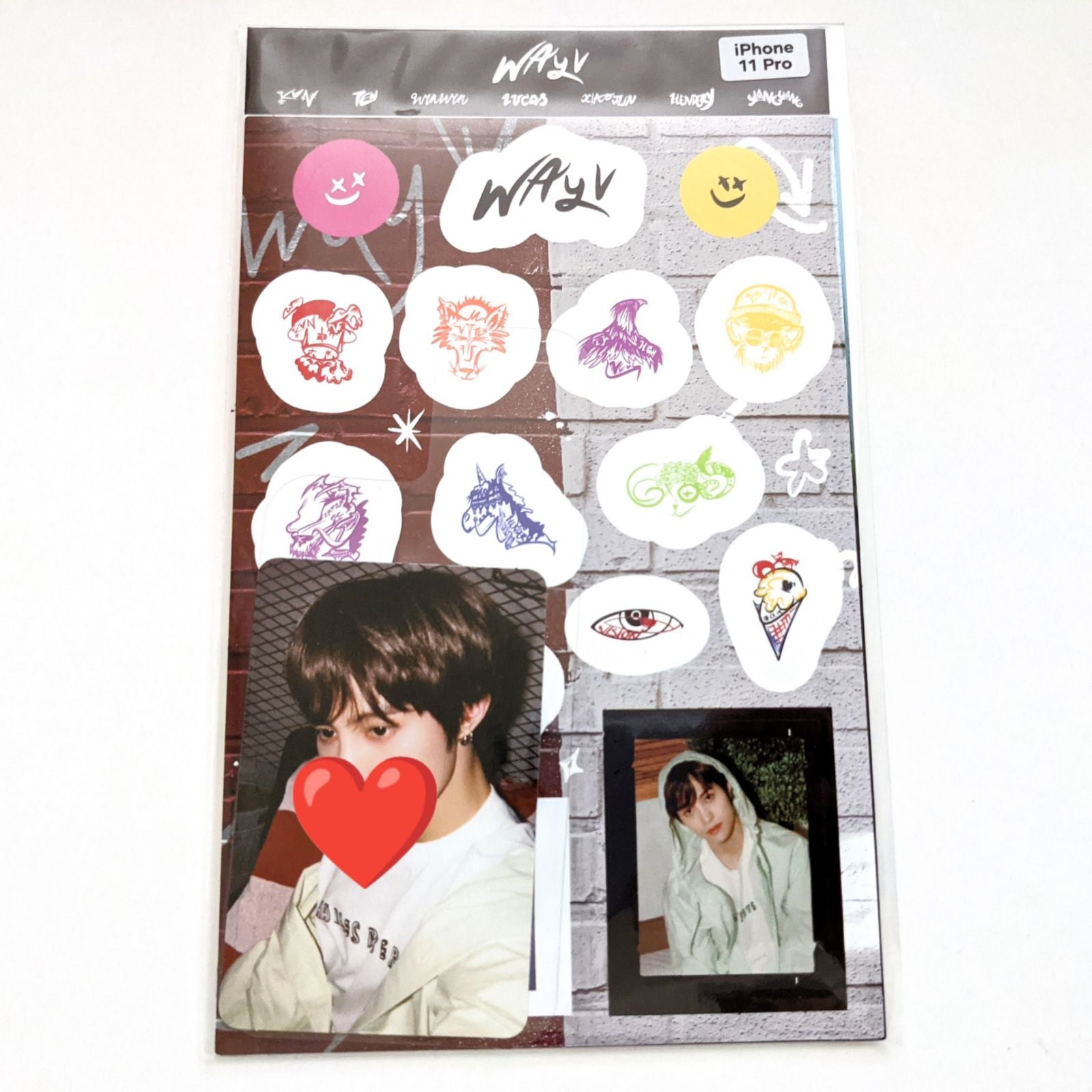 YANGYANG PC +smartphone deco sticker set