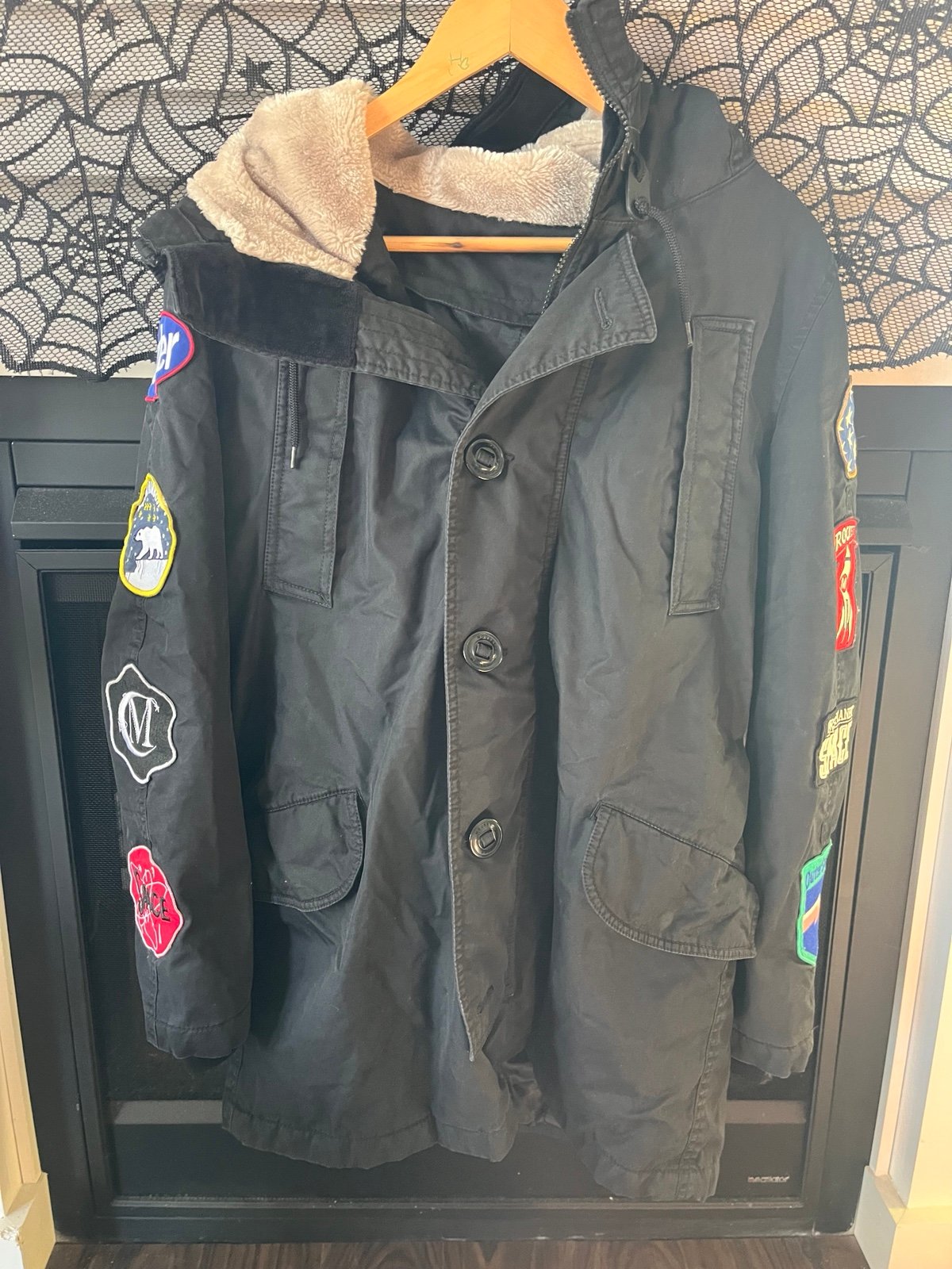 Moussy Space Coat Thermolite Size Medium Japanese