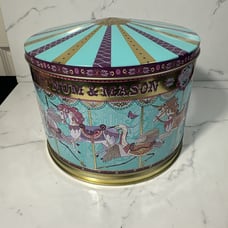 Fortnum & Mason Merry-Go-Round Biscuit Selection Tin Carousel Music EMPTY