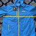 NWT NFL LA Los Angeles Chargers 3 Layer Soft Shell Bonded Zip Down w Zipper Hood