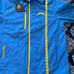 NWT NFL LA Los Angeles Chargers 3 Layer Soft Shell Bonded Zip Down w Zipper Hood
