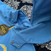 NWT NFL LA Los Angeles Chargers 3 Layer Soft Shell Bonded Zip Down w Zipper Hood