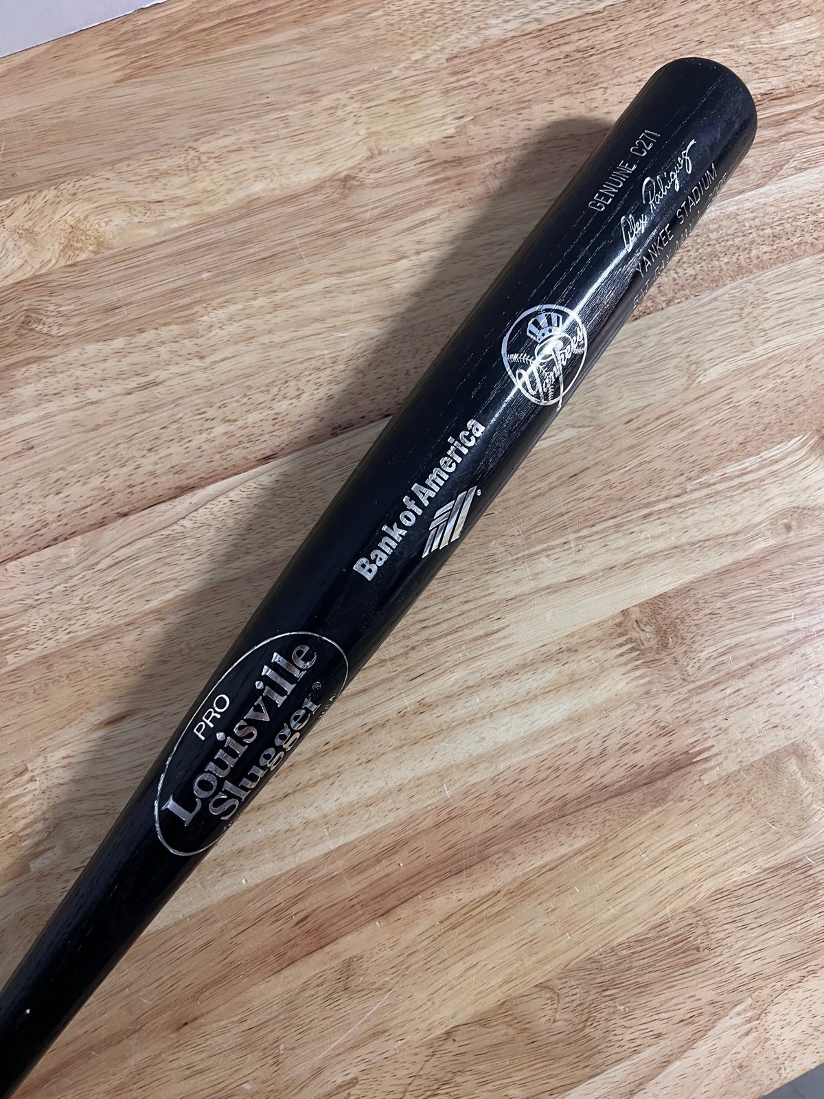 Louisville Slugger Model C271 19oz Wood Baseball Bat 30 Yankees Alex Rodriguez