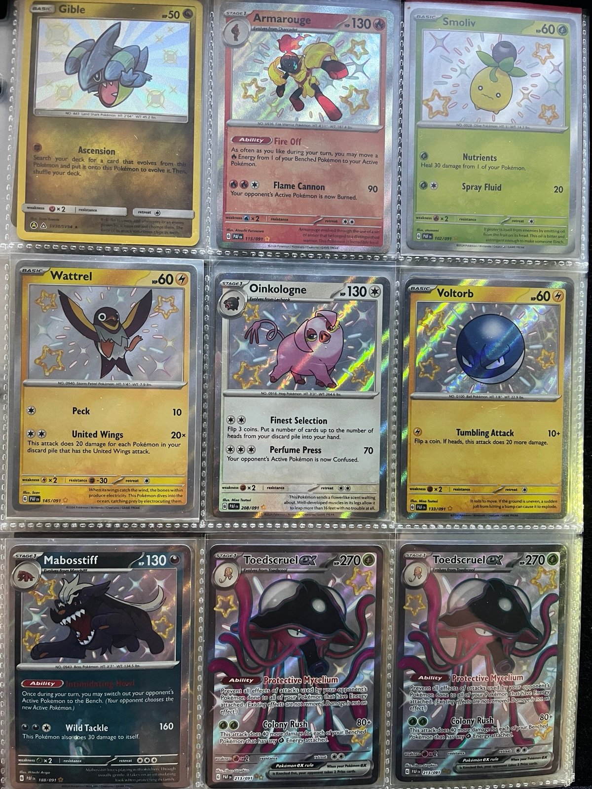 Pokemon English/Japanese Paldean forces/Paradox Rift/ Temporal forces Bundle