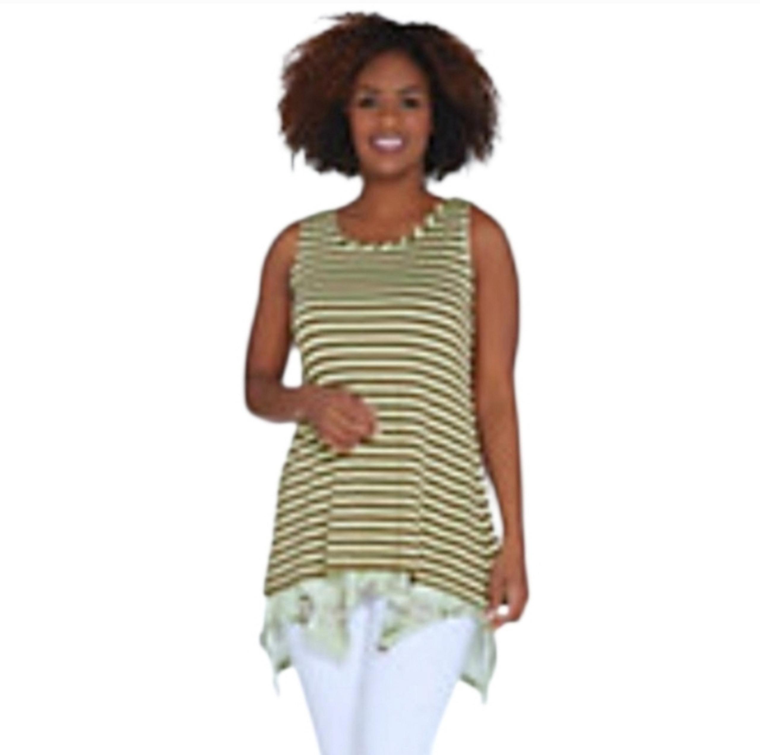 NWOT LOGO by Lori Goldstein 2-Pcs Swing Tank Top - XS