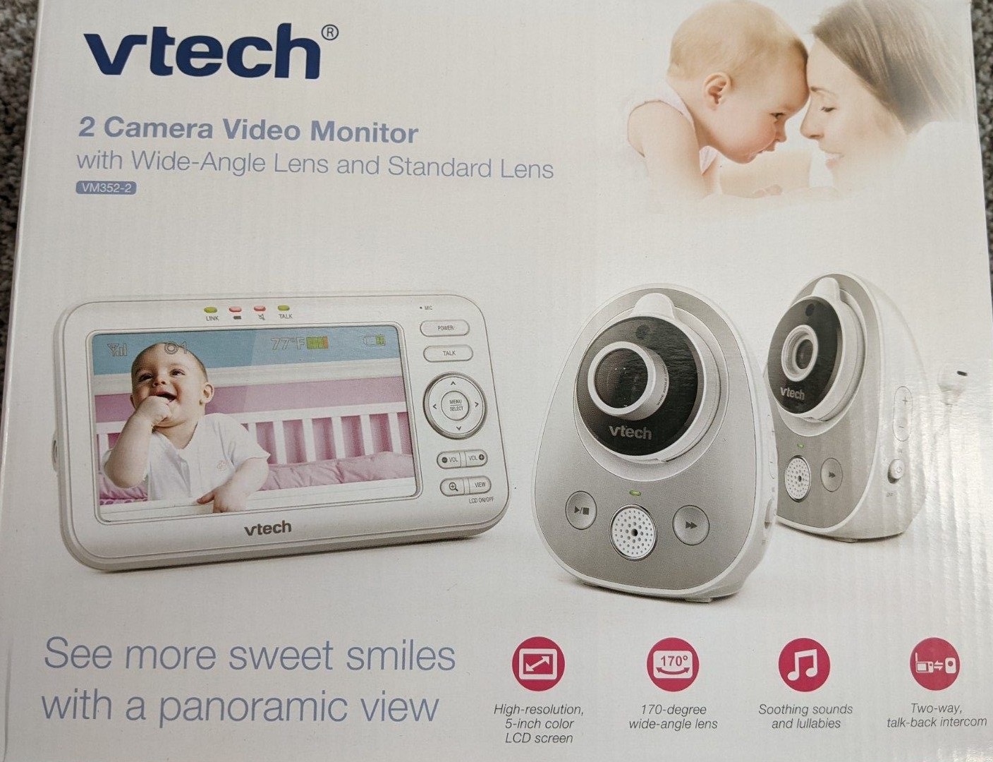 VTech 2 camera video monitor