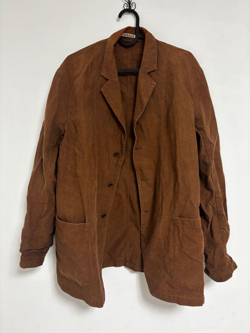 AURALEE -WASHED LINEN BELTED JACKET- | twelve blog