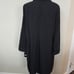 DKNY WOmen's Black Long Sleeve Faux Wrap Dress Size 16W New with tag