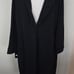 DKNY WOmen's Black Long Sleeve Faux Wrap Dress Size 16W New with tag