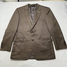 Jos. A. Bank Mens 42 Regular Silk + Camel Hair Blend Herringbone Suit Jacket 42R