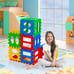 32 Pcs Big Waffle Block Set Kids Educational Construction Kit Toy
