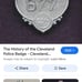 *AUTHENTIC (1942-1946) POLICE OFFICER BADGE+LEATHER WALLET FROM CLEVELAND, OHIO*