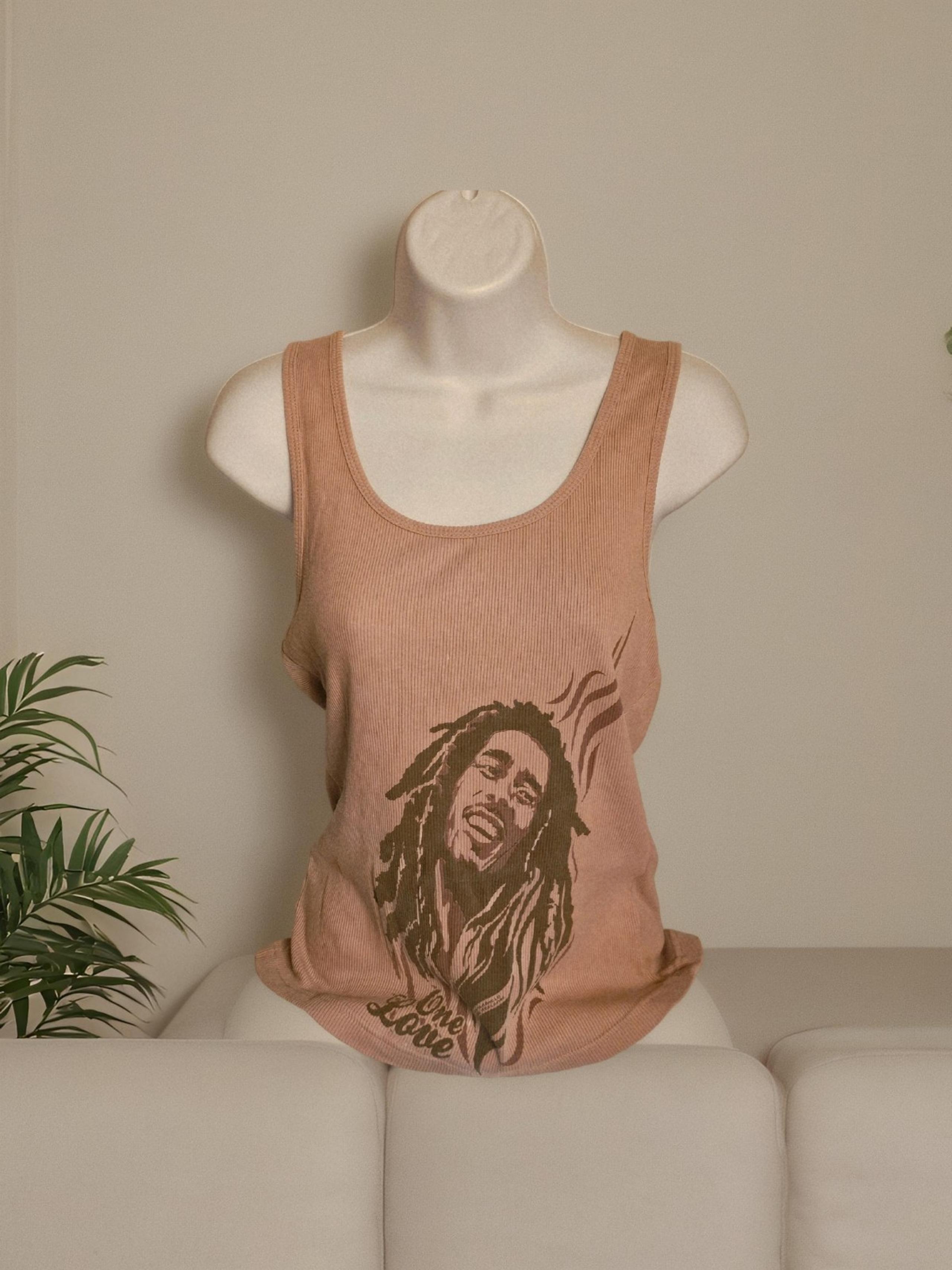Vintage Bob Marley One Love Tank Top
