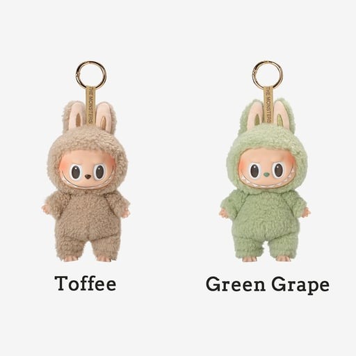 Popmart THE MONSTERS Labubu Green Grape+Toffee 2Pcs