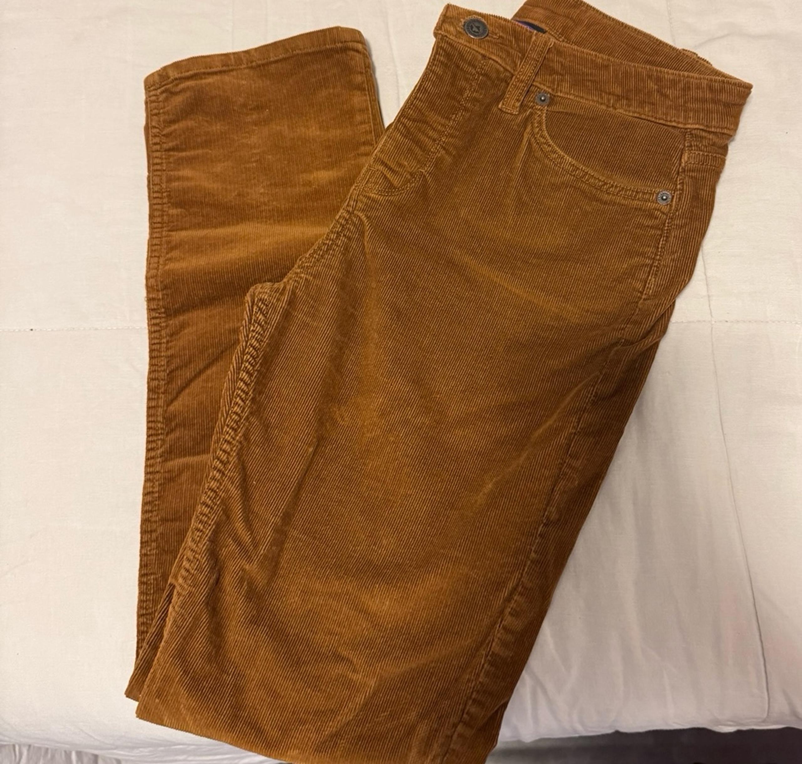 Patagonia organic cotton pants corduroy