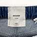 One Teaspoon Outlaws Shorts Size 26 Cutoff 100% Cotton Denim Light Blue Wash