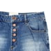 One Teaspoon Outlaws Shorts Size 26 Cutoff 100% Cotton Denim Light Blue Wash