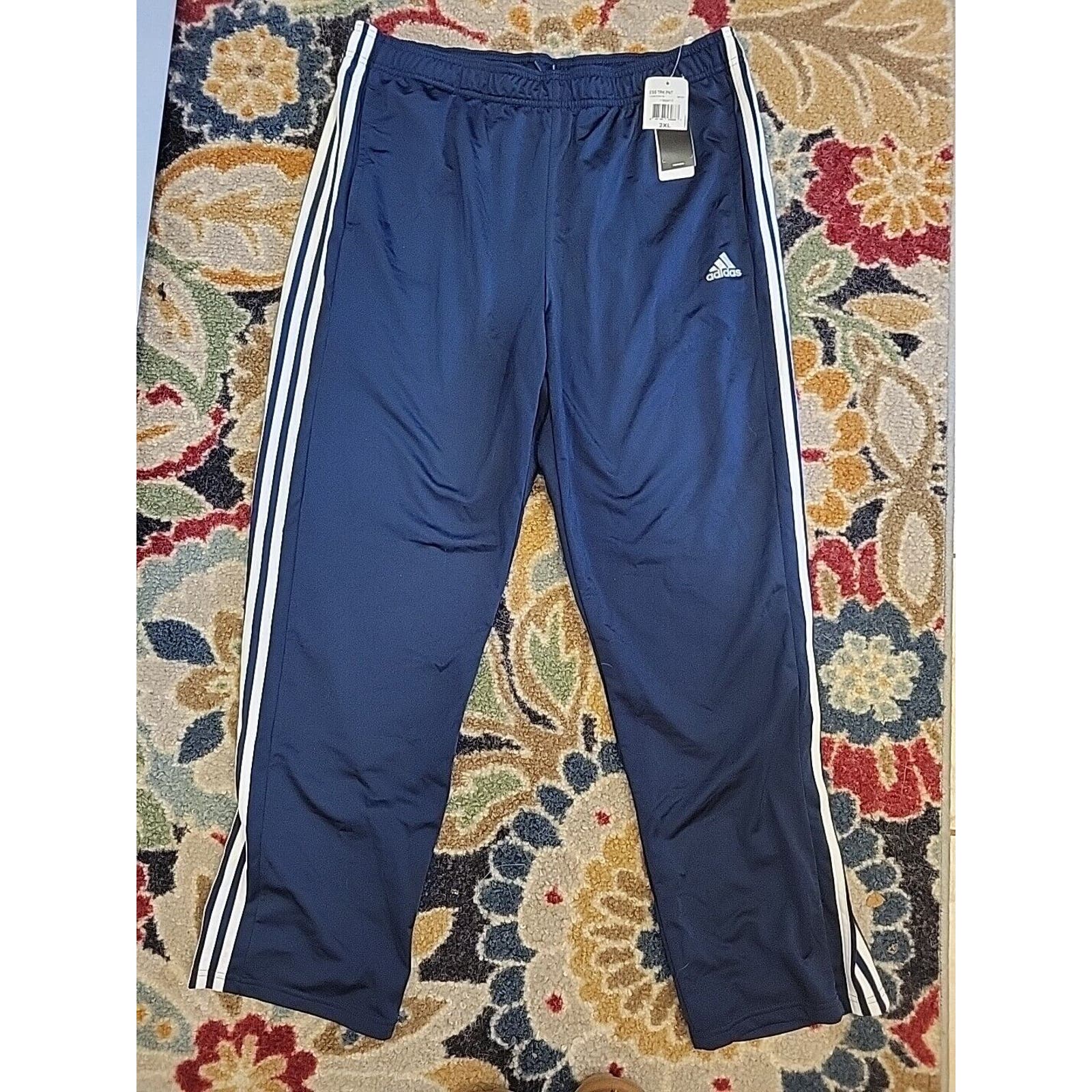adidas Tiro Track Pants Men’s Size 2XL Regular Fit Navy Blue NEW