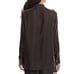 395 NWT ATM Anthony Thomas Melillo Brown Boyfriend Oversized Velvet Shirt Small