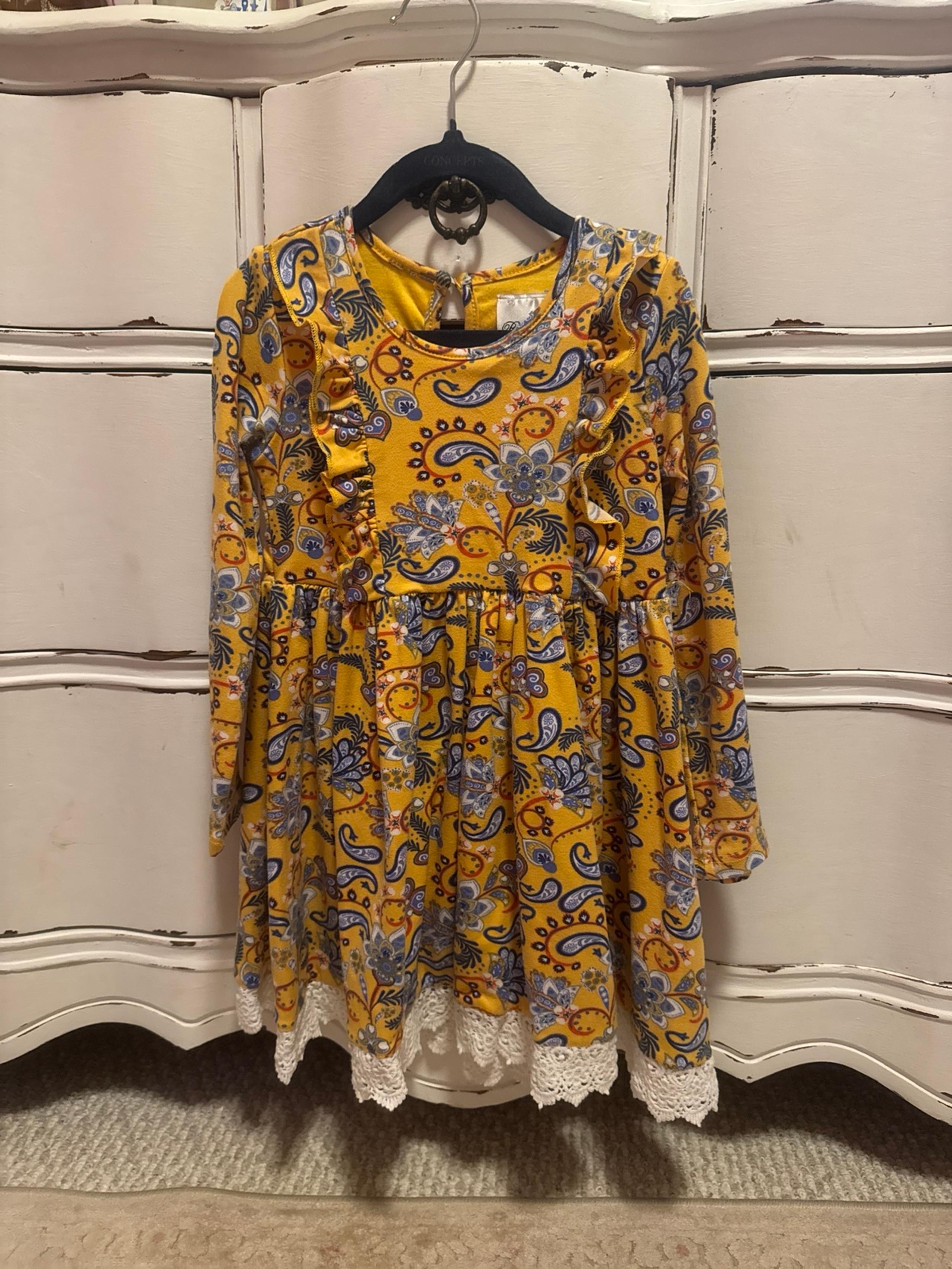 Rare Editions paisley dress