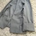 Green Label Relaxing Skirt Suit Set Up, Collarless Jacket