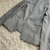 Green Label Relaxing Skirt Suit Set Up, Collarless Jacket