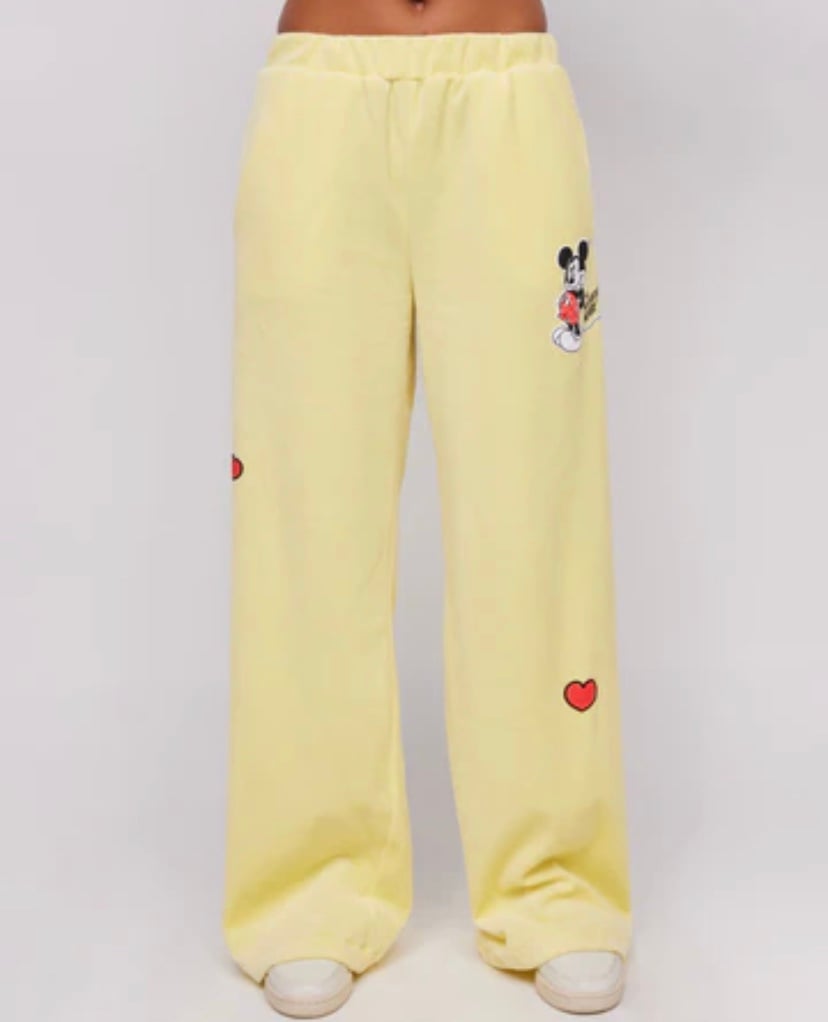 Disney Mickey Mouse Velour Pants