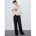 Zara Blazer Pants Suit Set Black 3 Pieces