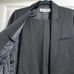 Zara Blazer Pants Suit Set Black 3 Pieces