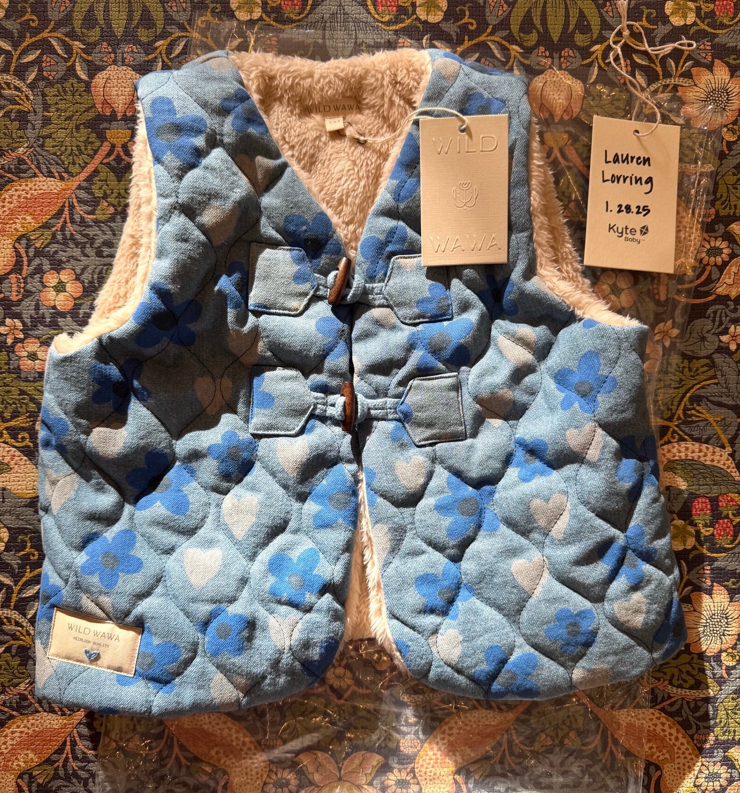 Wild Wawa Quilted Vest 5/6