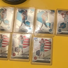 Lamelo Ball- 7 Rookie Card Lot- Mosaic- Hornets