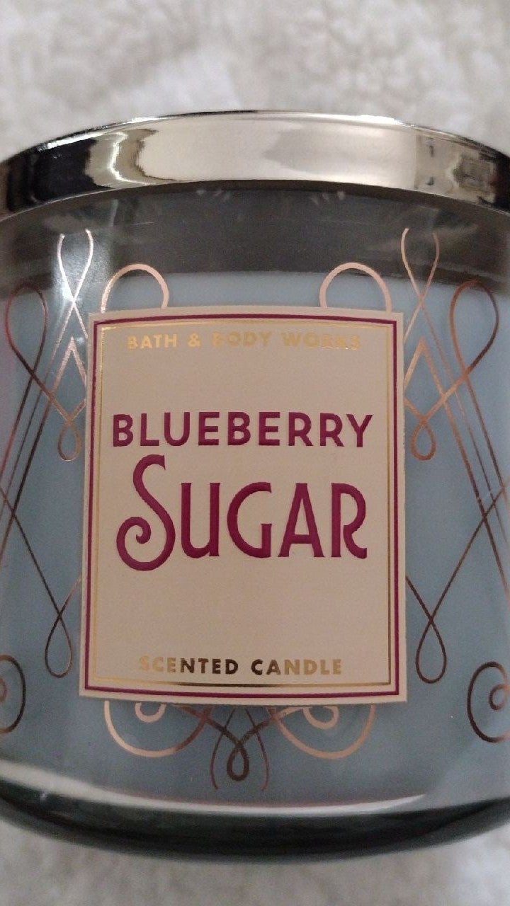 Bath Body Works Blueberry Sugar Candle