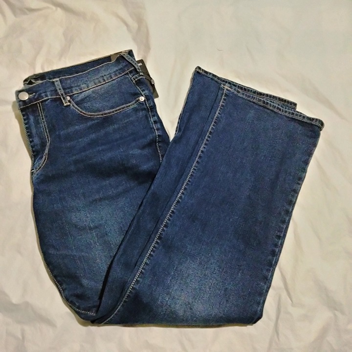 True Religion Mens Billy SN Flap Relaxed Bootcut Pocket Jeans 36×33.5 (39×33.5)
