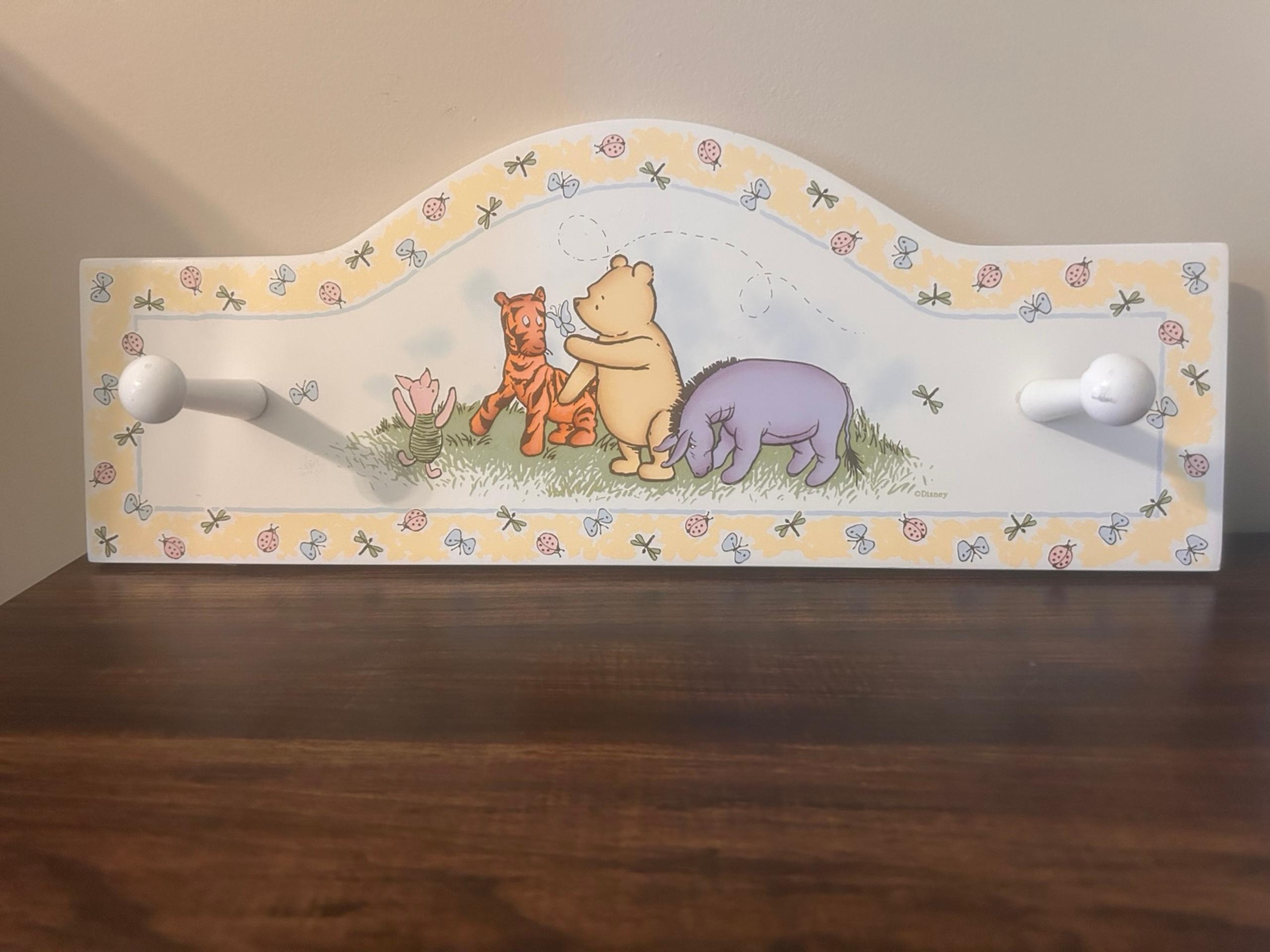Vintage Winnie the Pooh coat rack