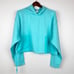 Outdoor Voices BeachTree Hoodie Cropped Turquoise Size S NWT