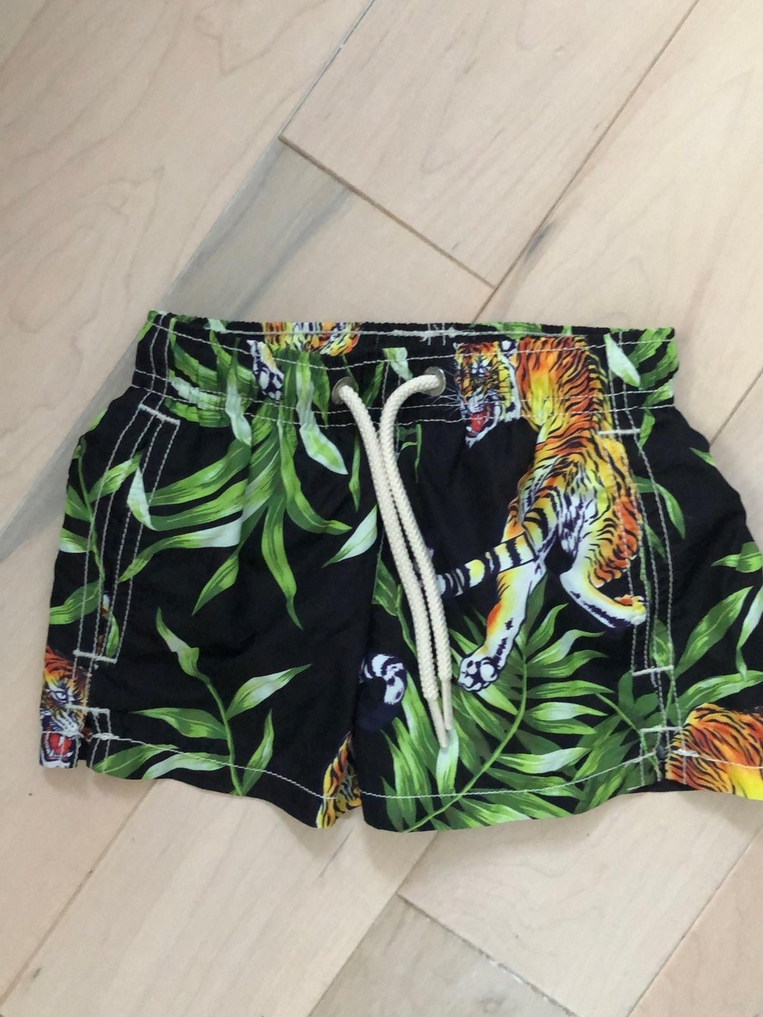 Mc2 Saint Barth boys tiger swimming Shorts
