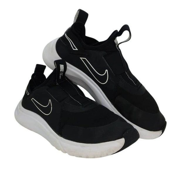 Nike Flex Plus G5 Boys Pre-owned Black React Slip-on Sneakers - sz. 6 1/2Y