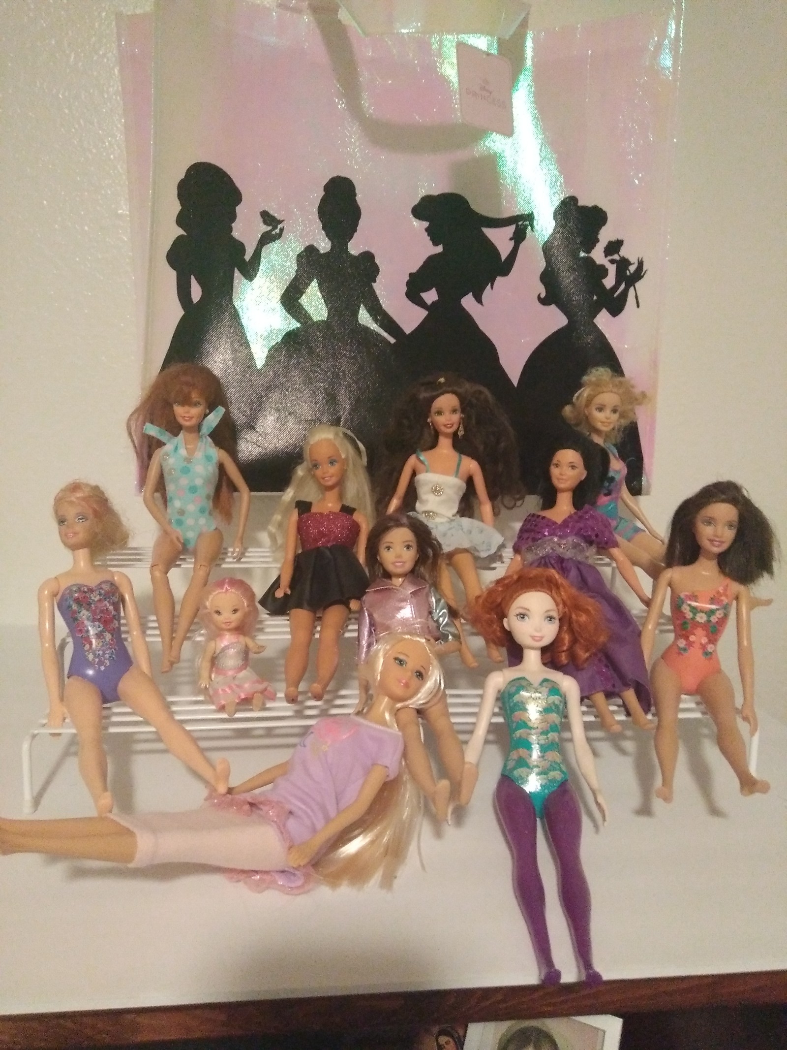 Barbie disney doll lot TLC vintage friends