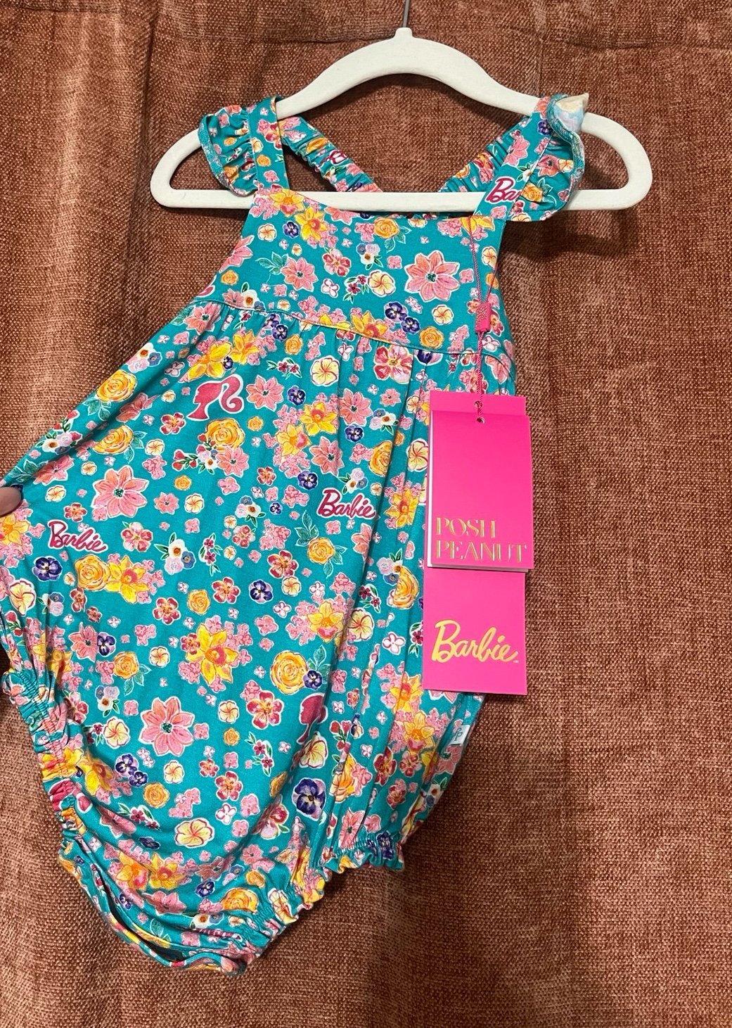 NWT posh peanut Malibu Barbie bubble romper