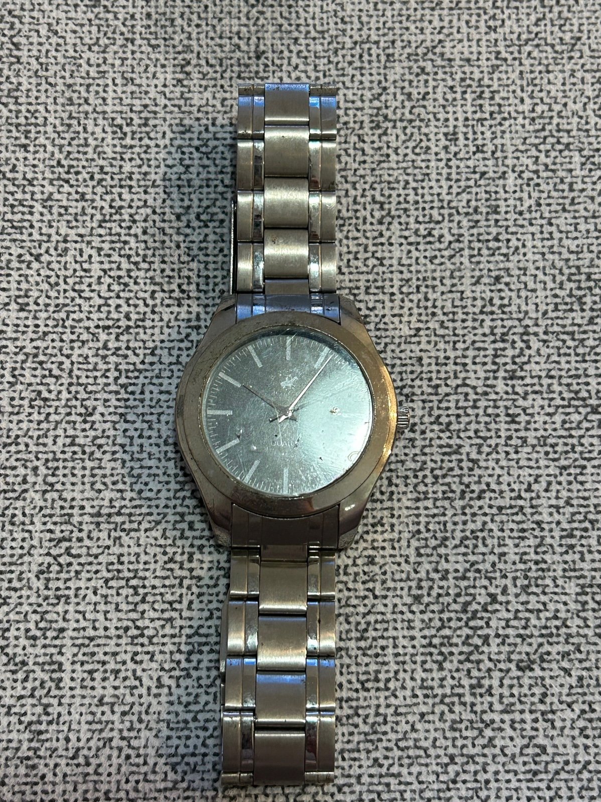 Mens silver watch