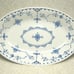 FRANCISCAN DENMARK BLUE ENGLISH IRONSTONE FLORAL STICK GRAVY BOAT W/ UNDERPLATE