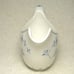 FRANCISCAN DENMARK BLUE ENGLISH IRONSTONE FLORAL STICK GRAVY BOAT W/ UNDERPLATE