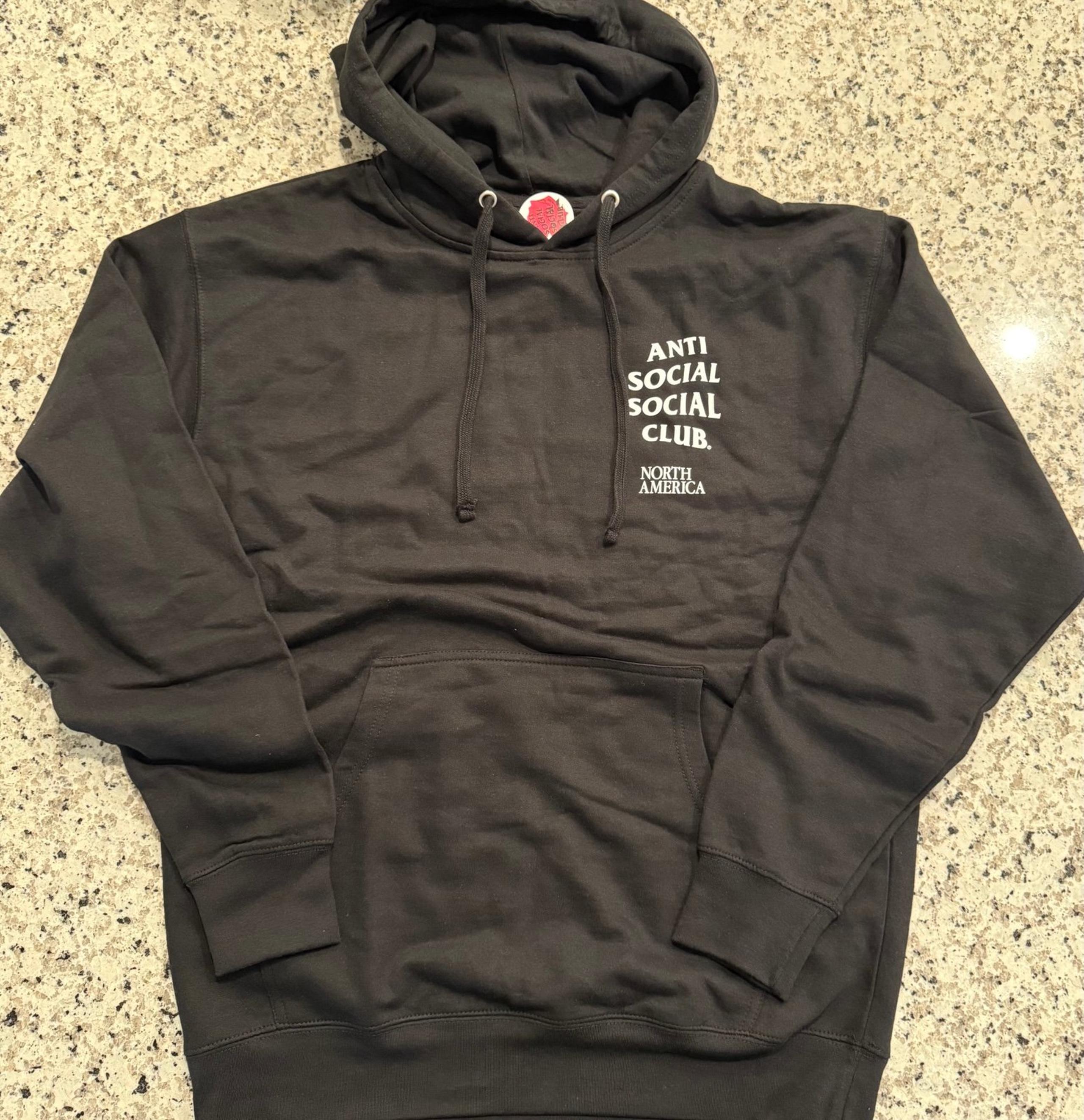 ASSC North America Hoodie Sweatshirt Mens